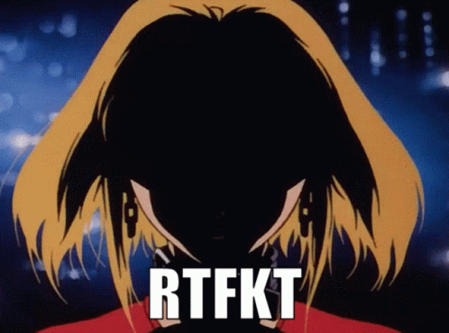 Cartoon Woman with RTFKT