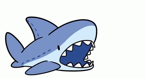 Cartooned Baby Shark GIF