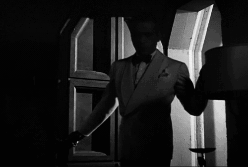 Casablanca Rick Startling Ilsa GIF