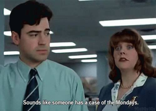 Ron Livingston Case Of The Mondays Office Space GIF