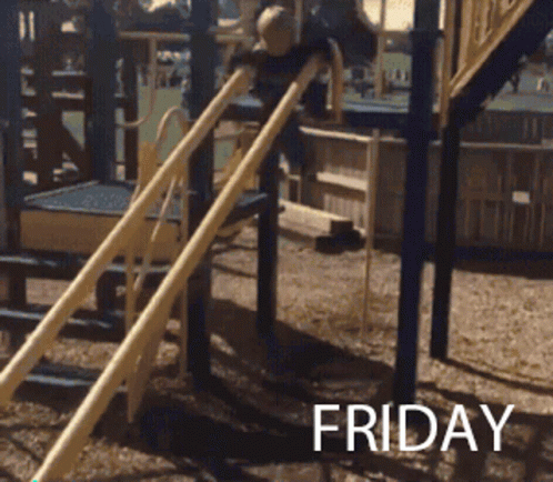 Case Of The Mondays Kid Sliding Mishap GIF