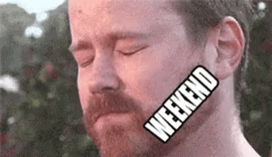 Case Of The Mondays Face Slap Meme GIF