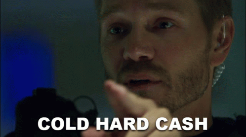 Frederick Balzary Cold Hard Cash GIF