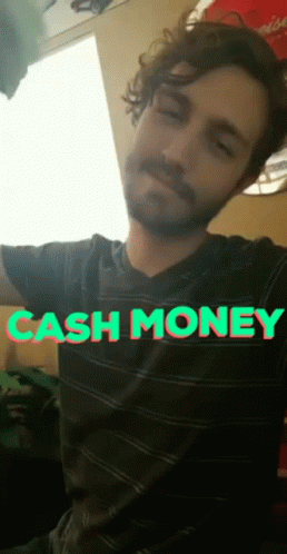 Cash Money Fuckboy Turned Into A Fan GIF