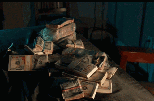 More Bundle Of Cash Money GIF
