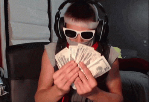 Cash Money Rain Player GIF