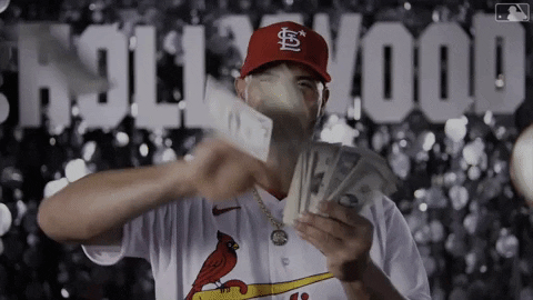 Cash Money Major League Baseball Sport GIF