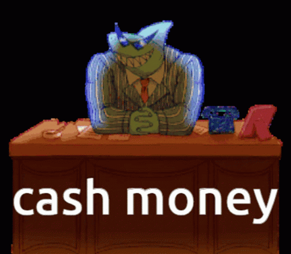 Cash Money Mr Jawsum Villains Wiki GIF