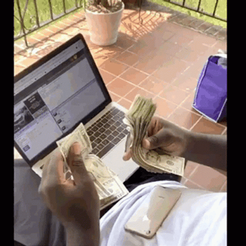 Cash Money Put On His Pocket GIF