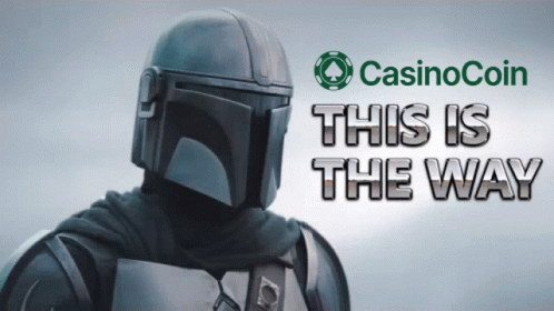 Casinocoin Advertisement Man In Armor GIF