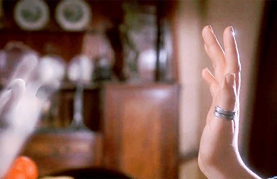 Casper Ghost And Kat's Hand Meets Together GIF