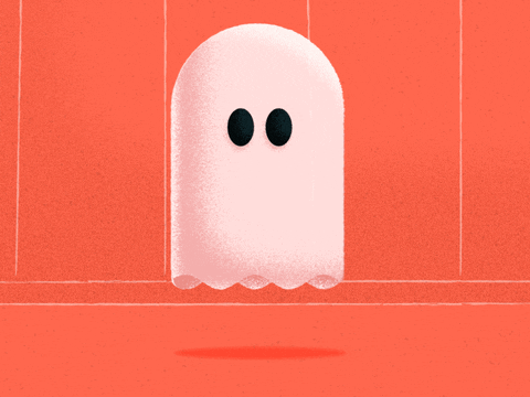Casper Ghost Got Vacuumed Inside GIF