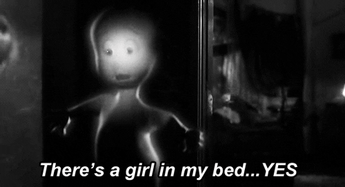 Casper Ghost There's Girl In My Bed Yes GIF