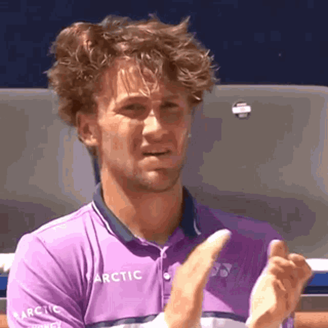 Casper Ruud Big Hair Dont Care Gif GIF