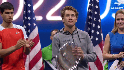 Casper Ruud Wins Tennis Competition Raise Award GIF