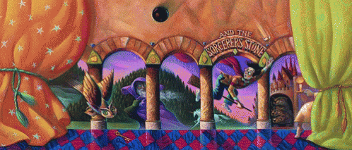 Castle Painting With And The Sorcerer's Stone