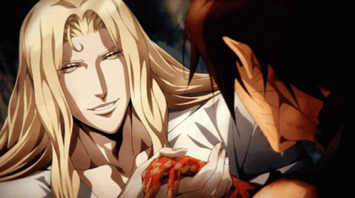 Castlevania Alucard And Trevor GIF