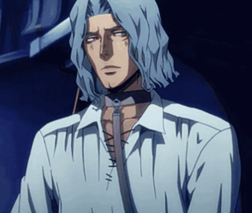 Castlevania Hector Neck Collar GIF