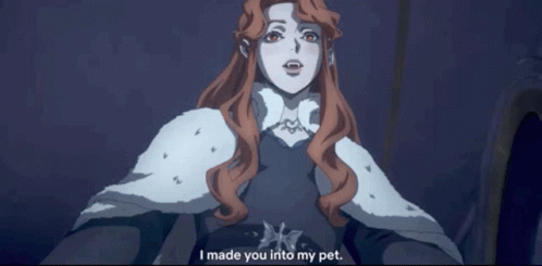Castlevania Lenore I Made You Into My Pet GIF