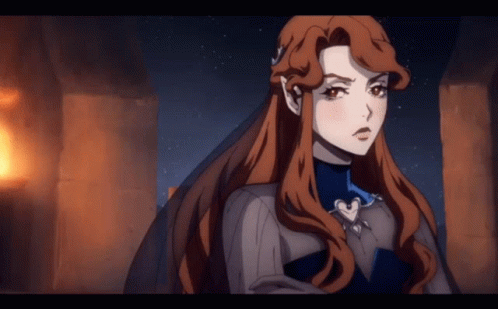 Castlevania Lenore Startle GIF