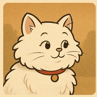 Cat And Bear Smiling At Each Other GIF