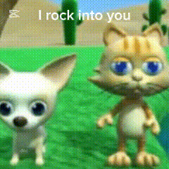 Cat and Chihuahua Rocking