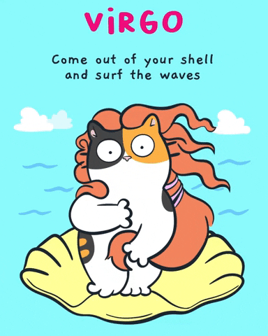 Cat As Roman Goddess Venus GIF