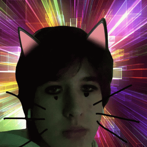 Cat Boy Moving Background Pictures GIF