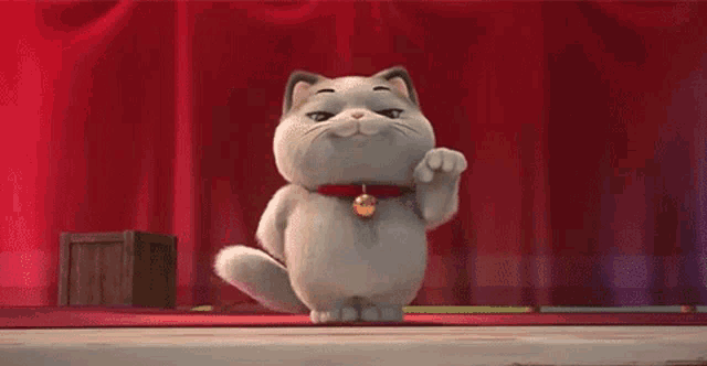 Cat Dancing Neko Il Gatto Fortunato 44 Cats Series GIF