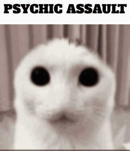 Cat Face Psychic Assault