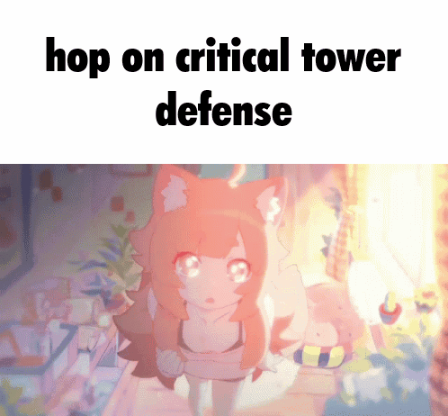 Cat Girl Hop on Critical Tower Defense