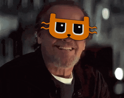Cat Glasses Jack Nicholson Yes GIF