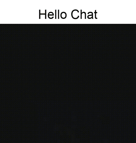 Cat Hanging From Ceiling Saying Hello Chat GIF