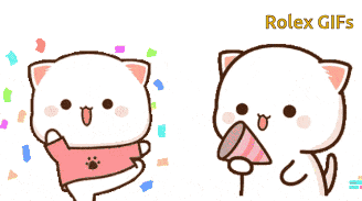 Cat Holding Party Horn