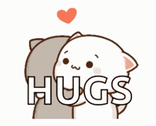 Cat Hugging Another Cat Hugs