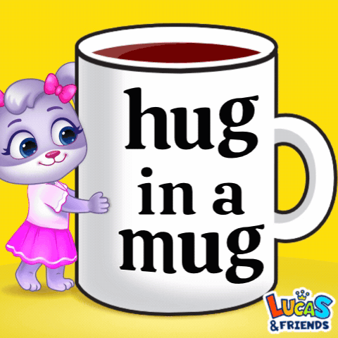 Cat Hugging Hug Mug