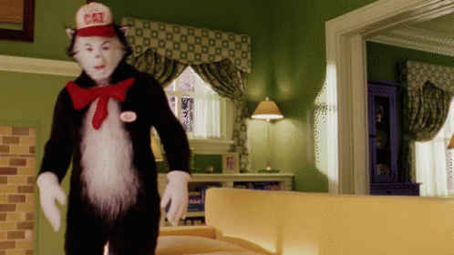 Cat in the Hat Costume Living Room