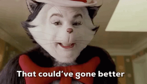 Cat in the Hat Could've Gone Better