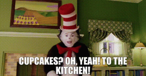 Cat in the Hat Cupcakes? Oh Yeah! Kitchen