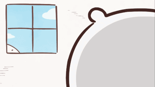 Cat Looking Out Window