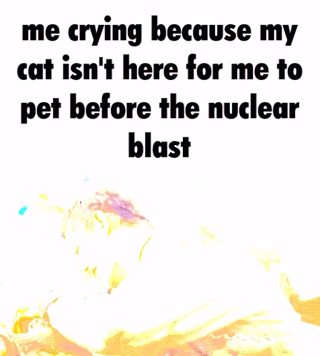 Cat Me Crying Because My Cat Isn't Here
