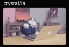 Cat On Computer Typing Excitedly GIF