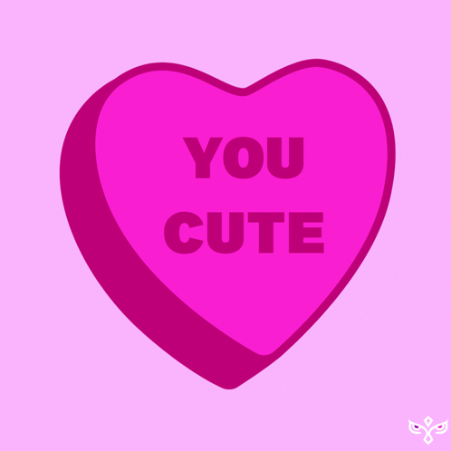 Cat Putting Heart Says Love You Cutie Pie