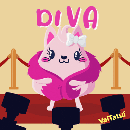 Cat Saying Diva GIF