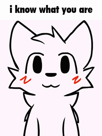 Cat Saying I Know What You Are