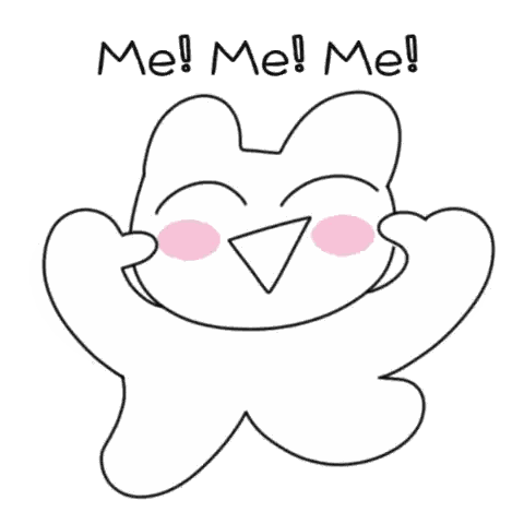 Cat Saying Me Me Me