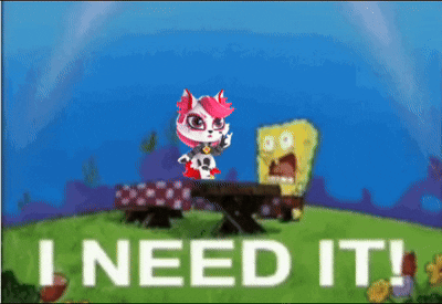Cat Sitting At Table I Need It GIF
