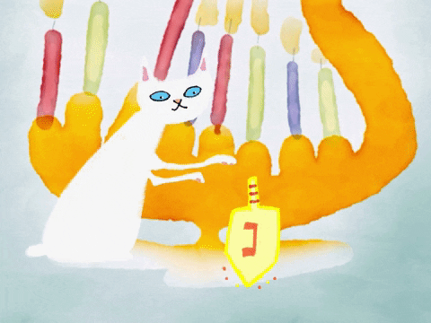 Cat Spinning A Sword Animation GIF