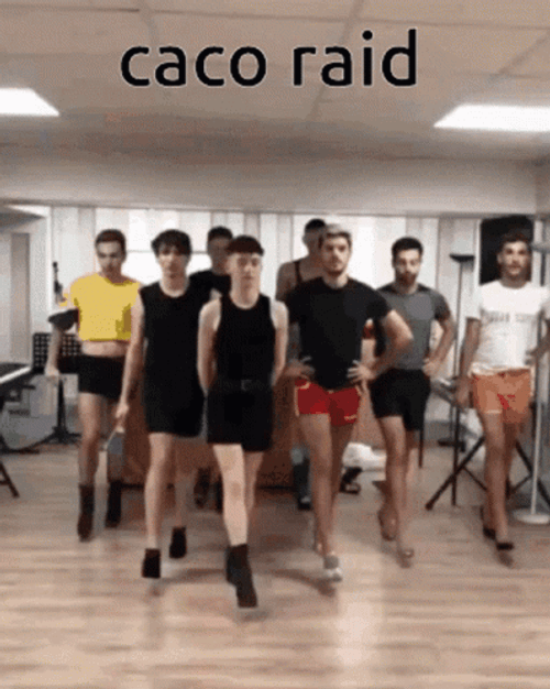 Cat Walking Raid GIF