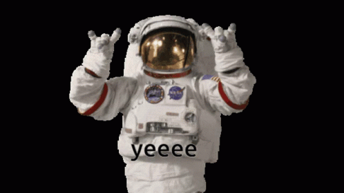 Cat Wearing Sunglasses Floating in Space Easy Golf